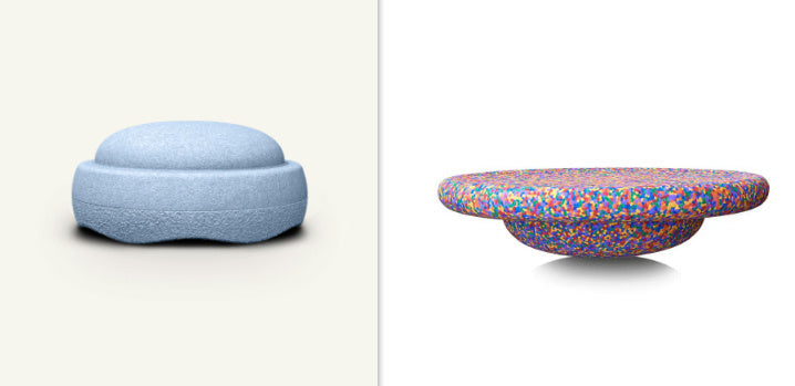 Round Rainbow Stepping Stone Sensory Toy