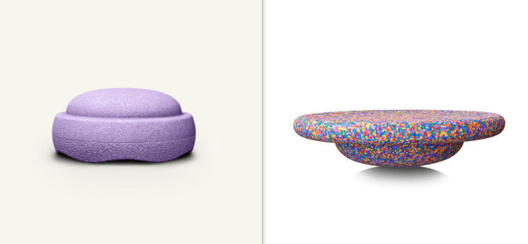 Round Rainbow Stepping Stone Sensory Toy