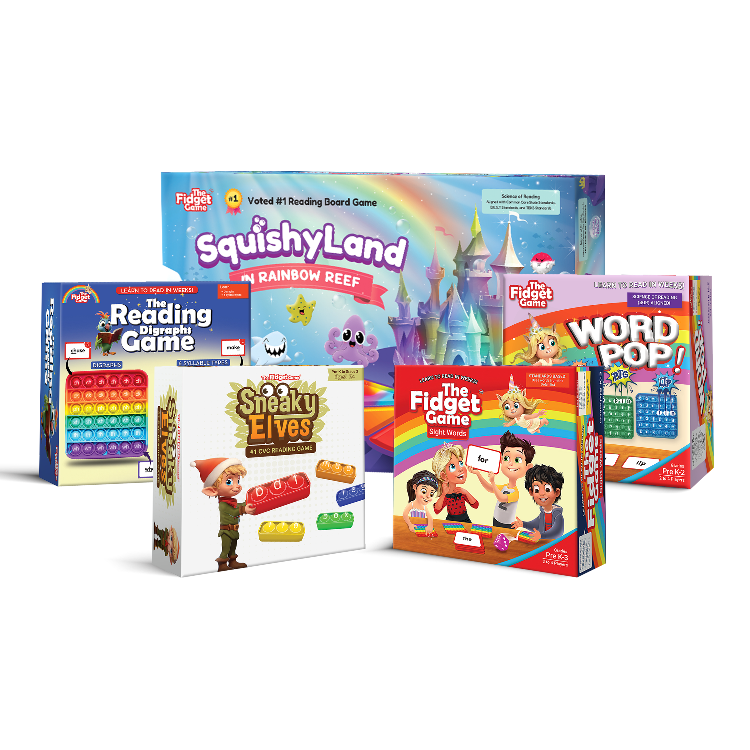 The Fidget Game: Sight Words Edition