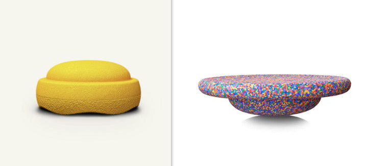 Round Rainbow Stepping Stone Sensory Toy